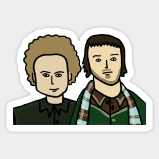 Simon and Garfunkel Sticker